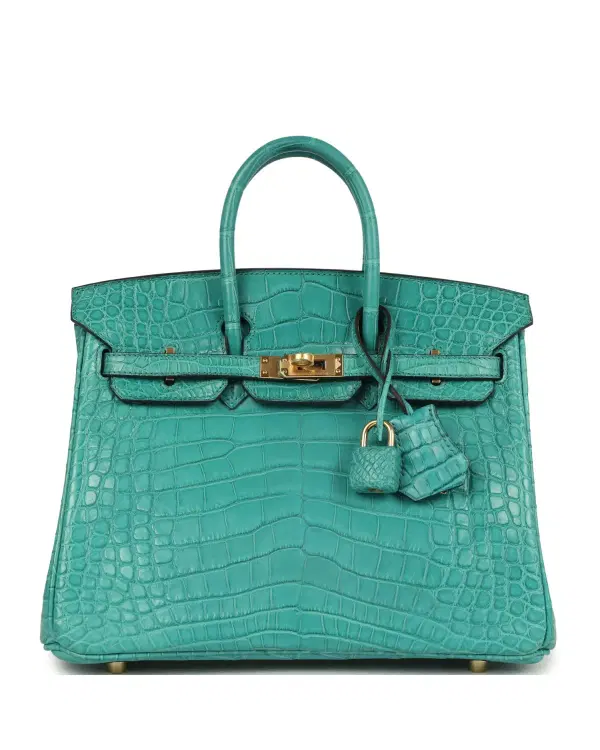 Hermès Birkin 25, Bleu Paon