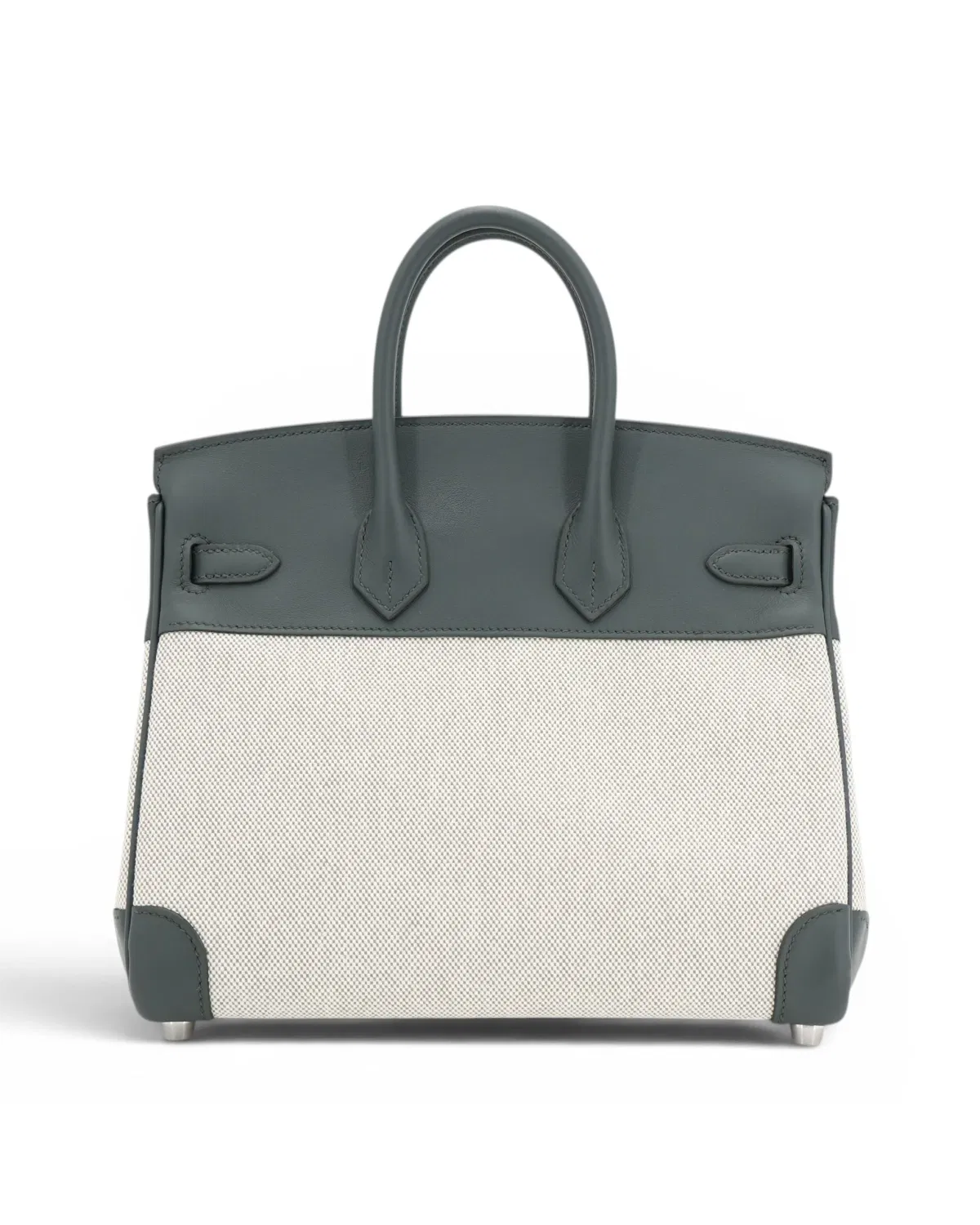 Hermès Birkin 25, Vert Mangrove / Écru