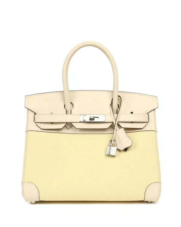 Hermès Birkin 30, Jaune Poussin / Nata