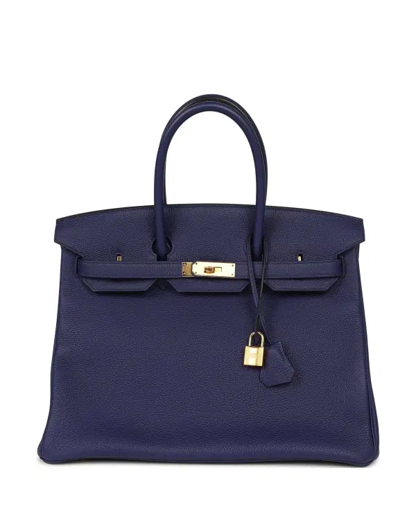 Hermès Birkin 35, Bleu Encre
