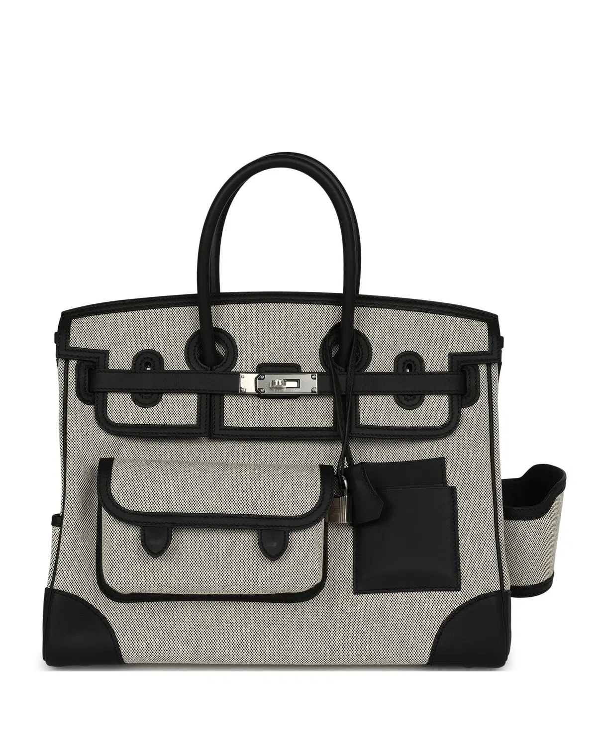 Hermès Birkin Cargo 35, Écru / Noir
