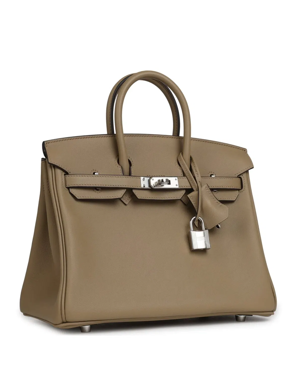 Hermès Birkin Éclat 25, Beige Marfa / Gris Pâle