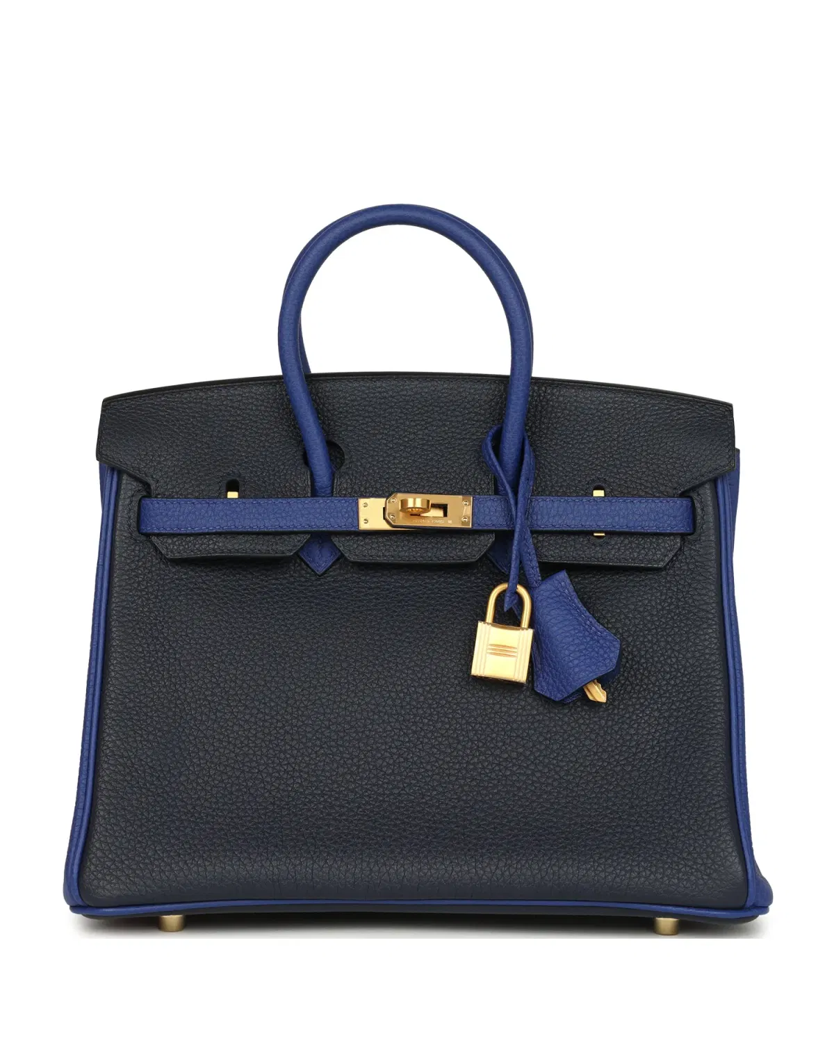 Hermès Birkin HSS 25, Bleu Nuit / Bleu Électrique