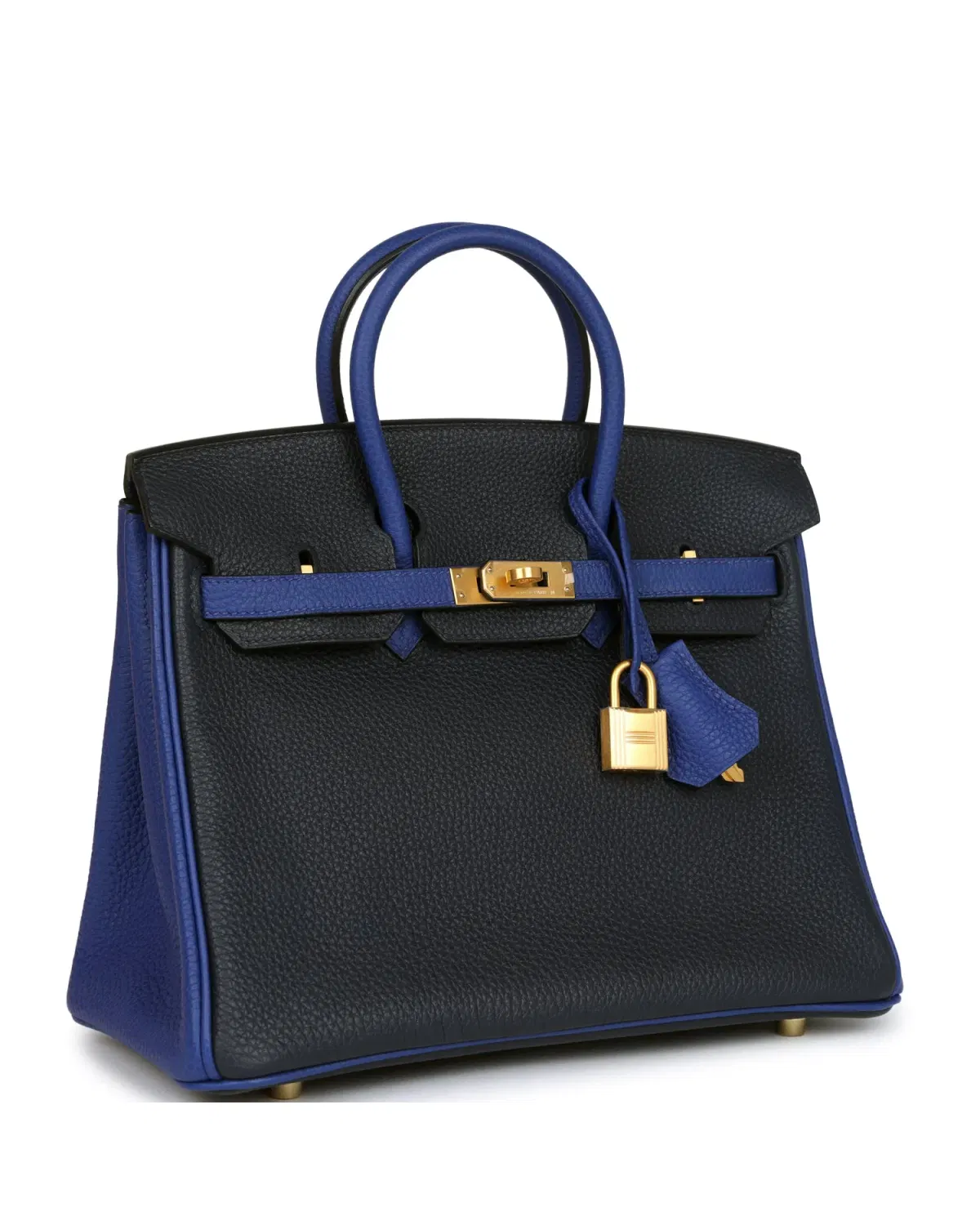 Hermès Birkin HSS 25, Bleu Nuit / Bleu Électrique