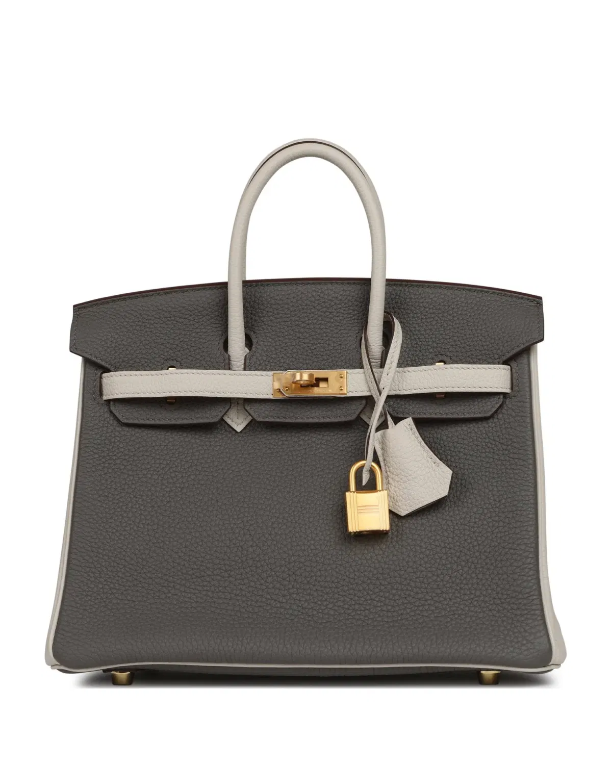 Hermès Birkin HSS 25, Étain / Craie