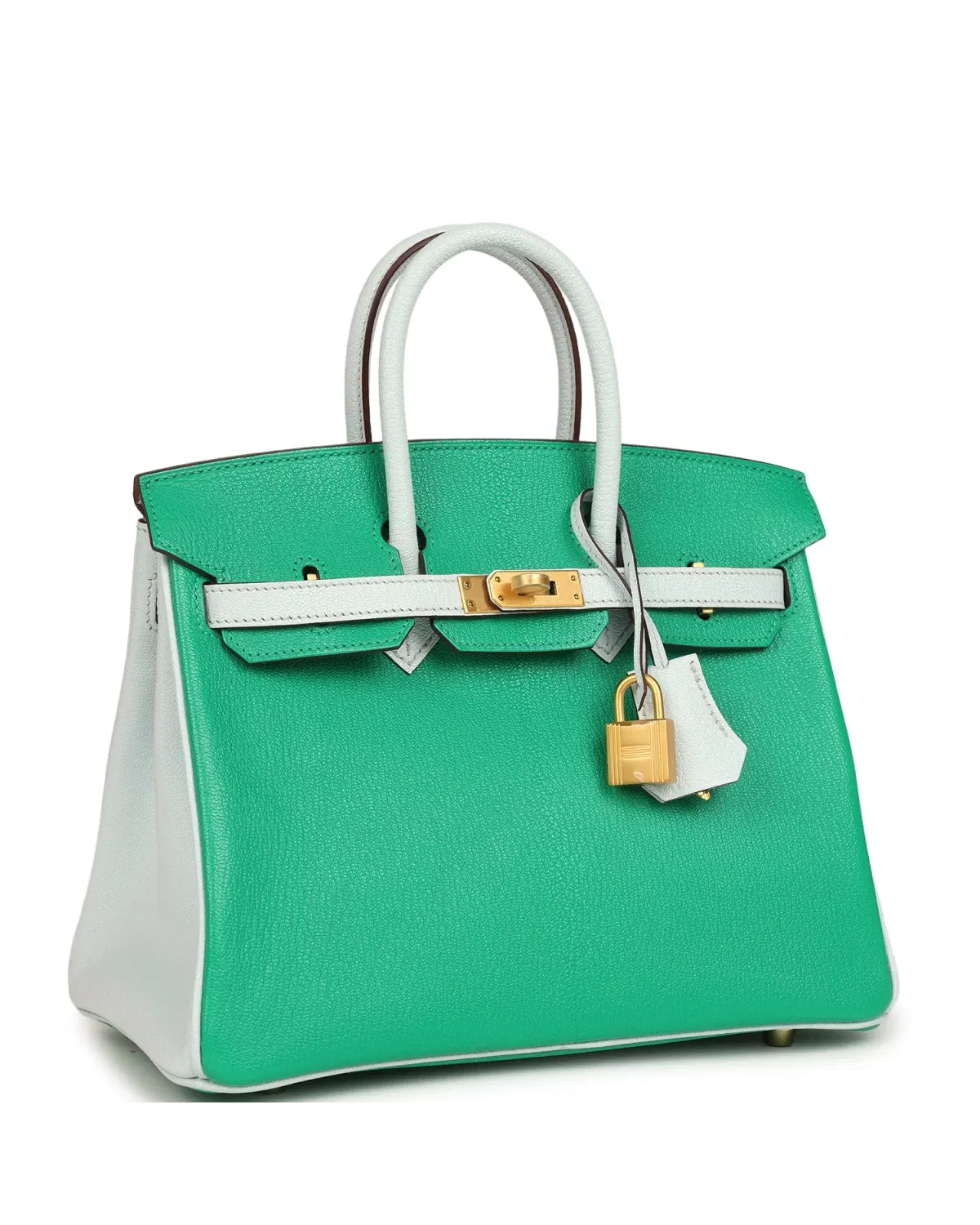 Hermès Birkin HSS 25, Menthe / Bleu Brume