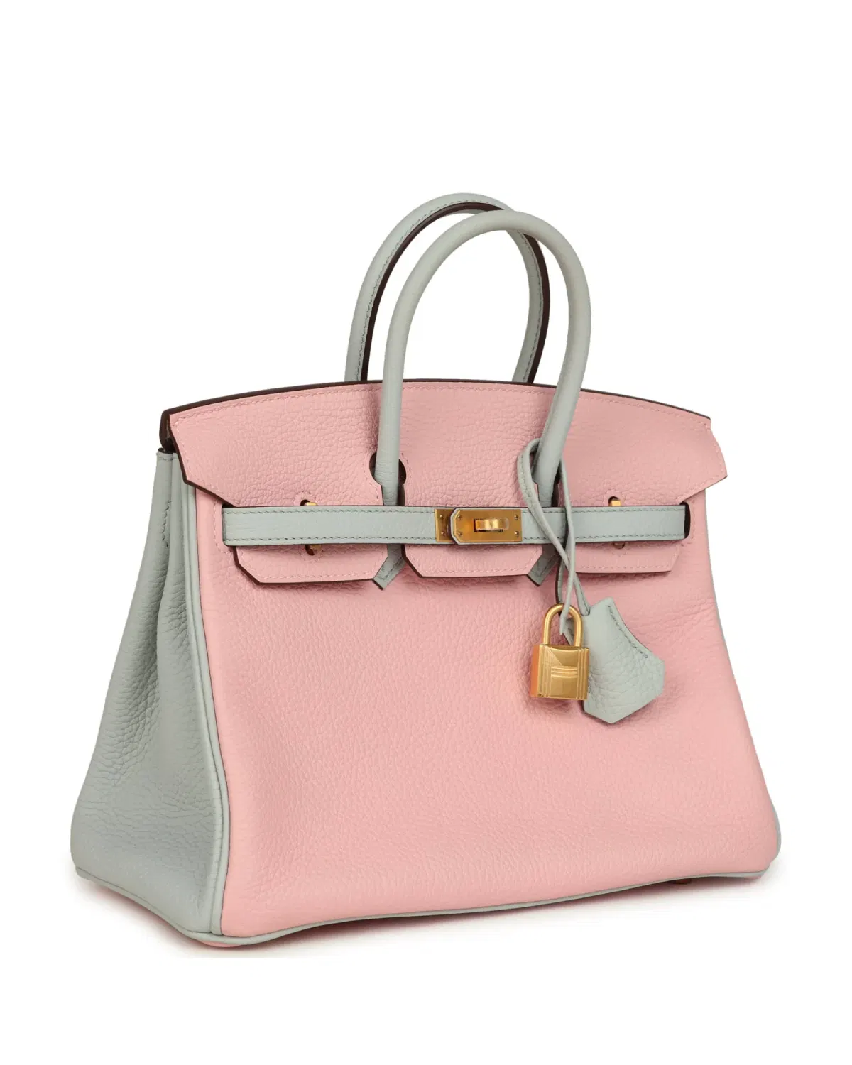 Hermès Birkin HSS 25, Rose Sakura / Bleu Pâle