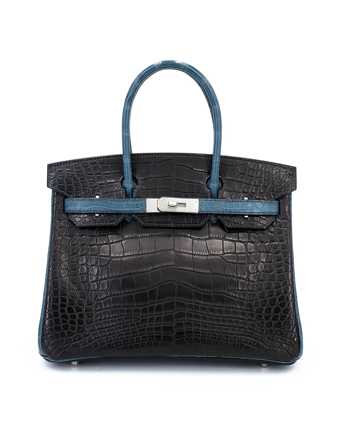 Hermès Birkin HSS 30, Noir / Colvert