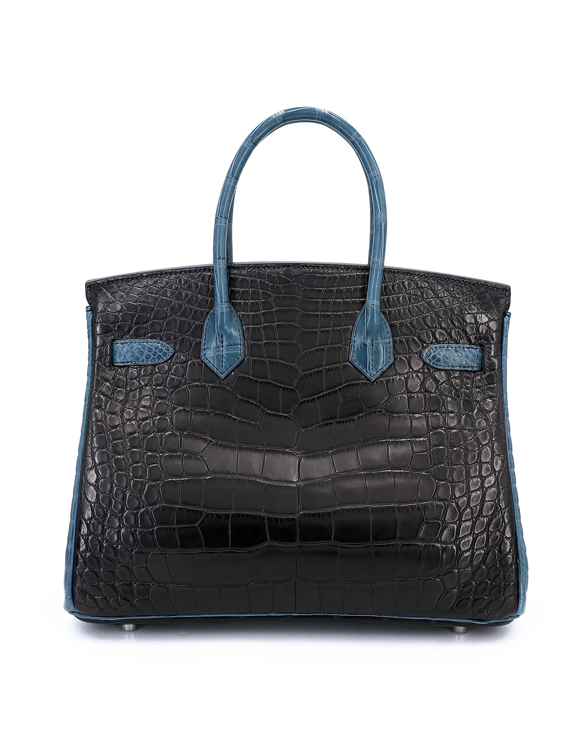 Hermès Birkin HSS 30, Noir / Colvert