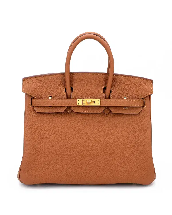 Hermès Birkin HSS Verso 25, Gold / Jaune Ambre