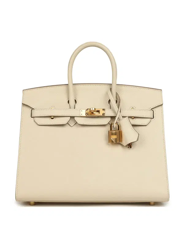 Hermès Birkin Sellier 25, Craie