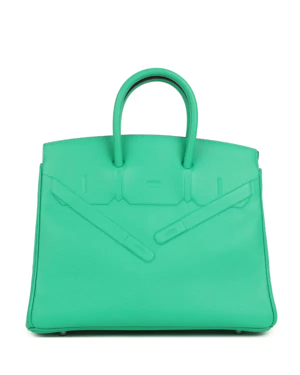Hermès Birkin Shadow 25, Menthe