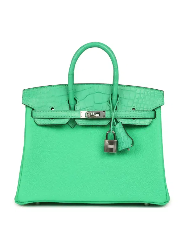 Hermès Birkin Touch 25, Vert Comics