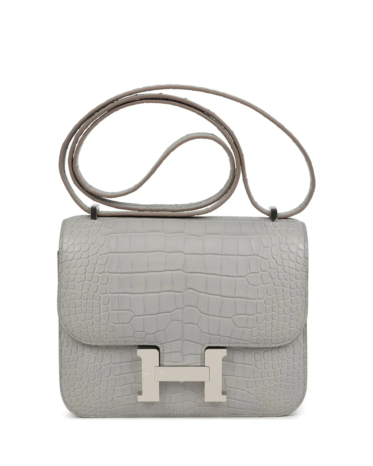 Hermès Constance 18, Gris Perle