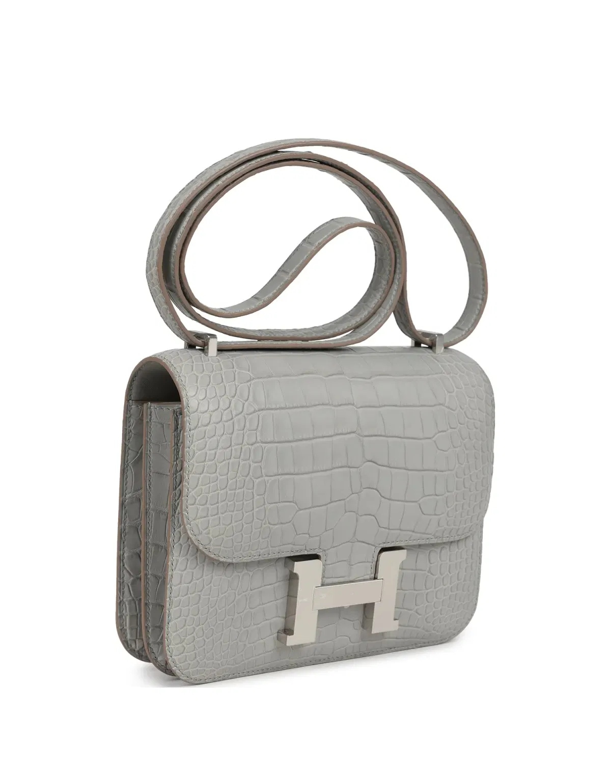 Hermès Constance 18, Gris Perle
