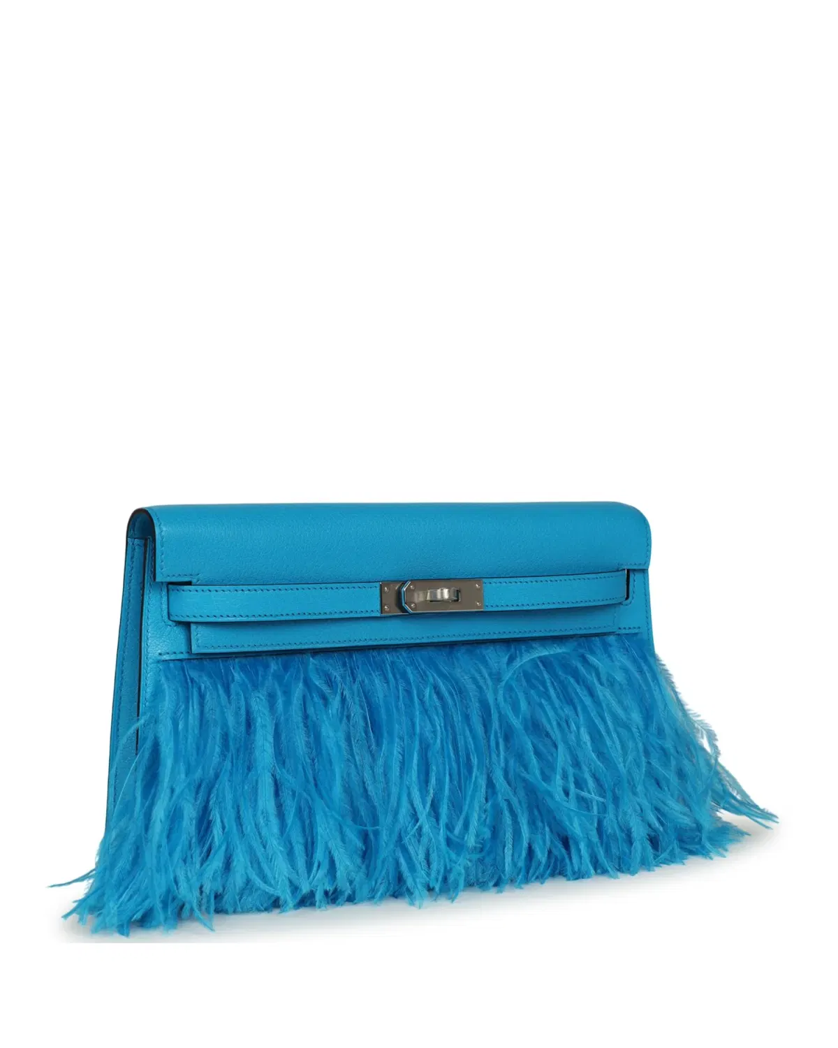 Hermès Kelly Elan Folie One size, Bleu Frida