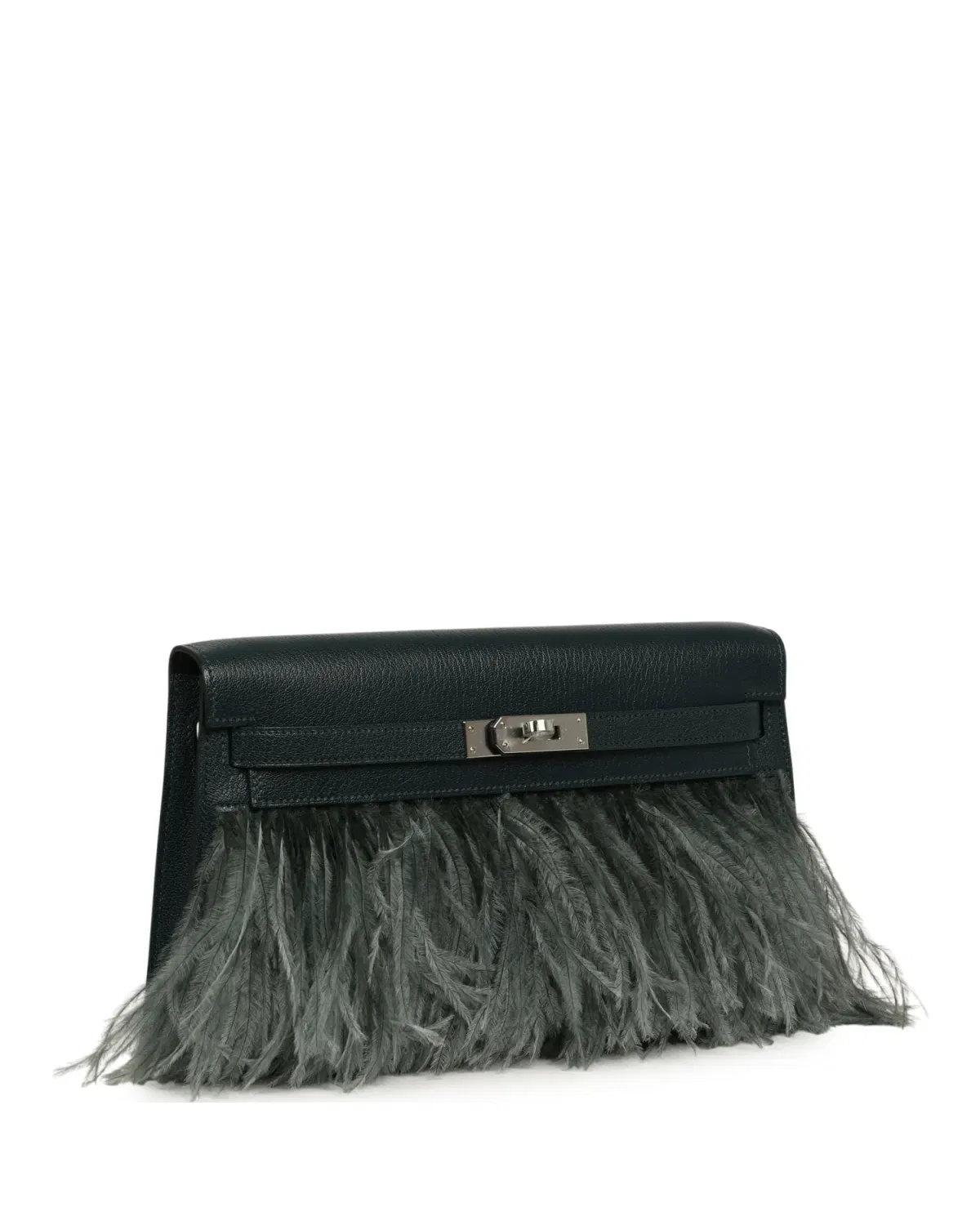 Hermès Kelly Elan Folie One size, Vert Cyprès