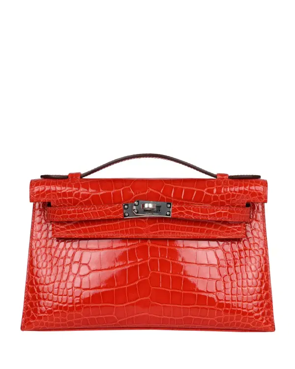 Hermès Kelly Pochette One size, Orange Poppy