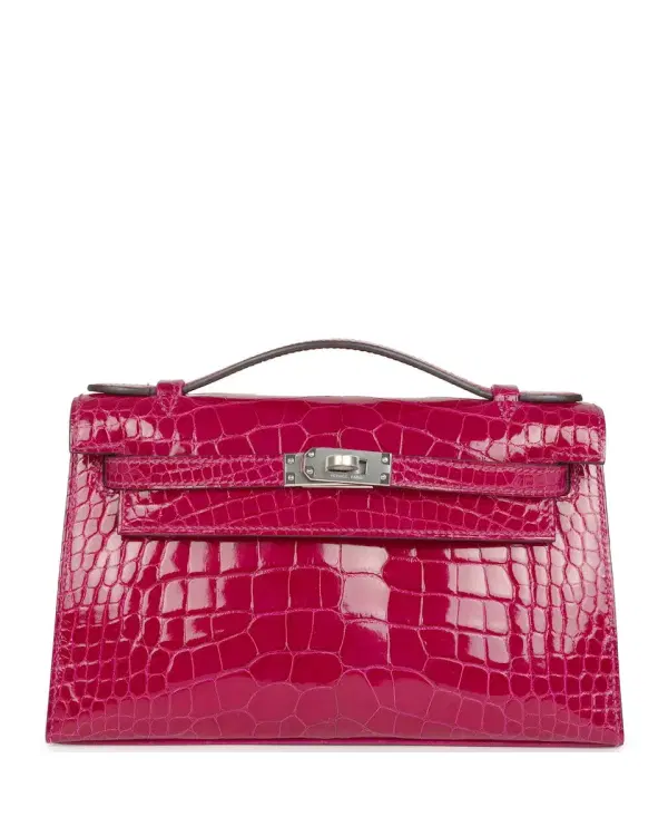 Hermès Kelly Pochette One size, Rose Pourpre