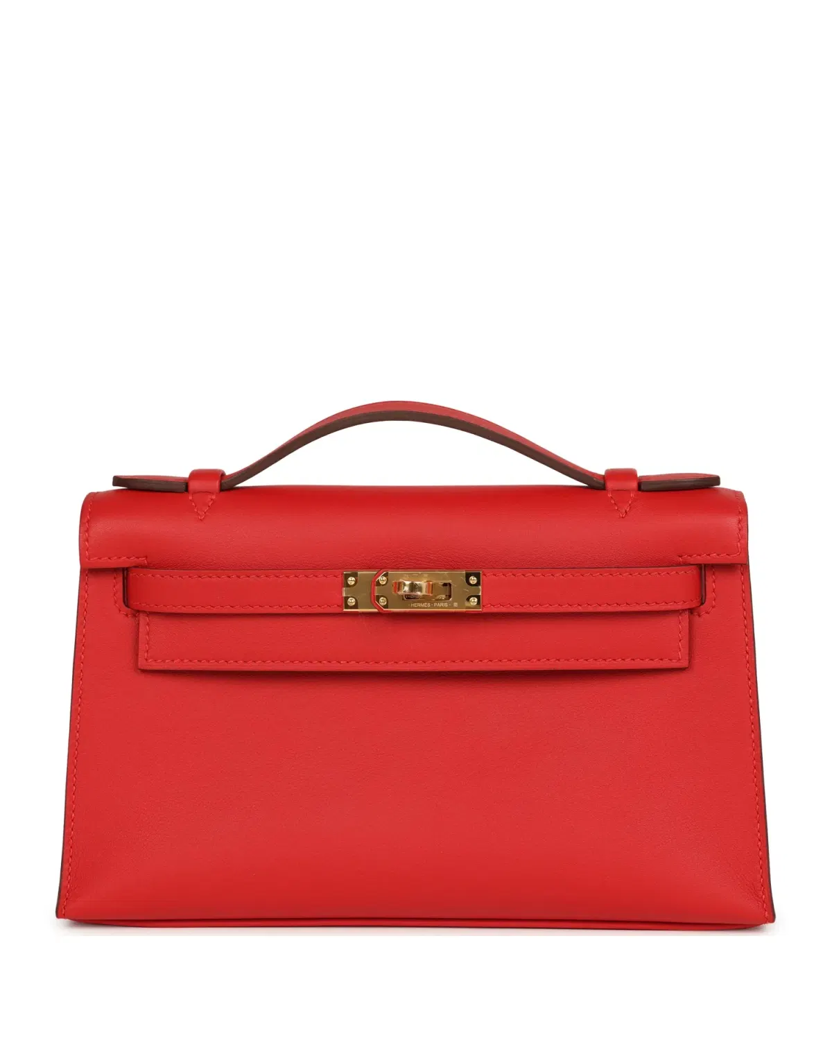 Hermès Kelly Pochette One size, Rouge Radieux