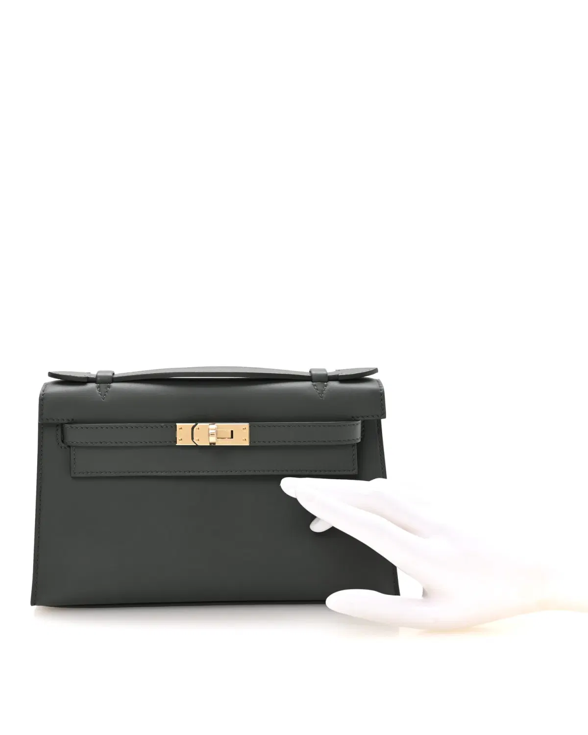 Hermès Kelly Pochette One size, Vert Mangrove