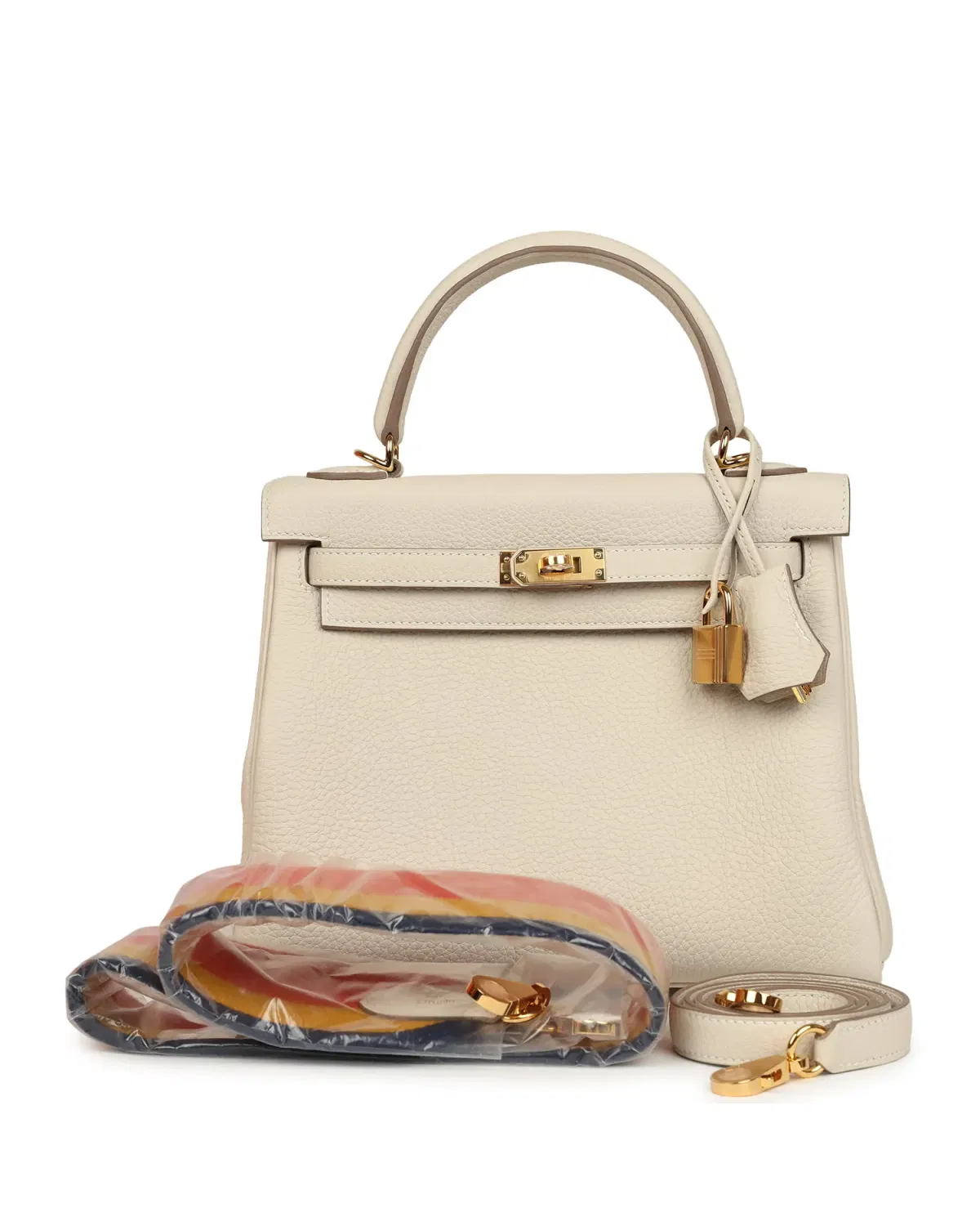 Hermès Kelly Retourne 25, Craie
