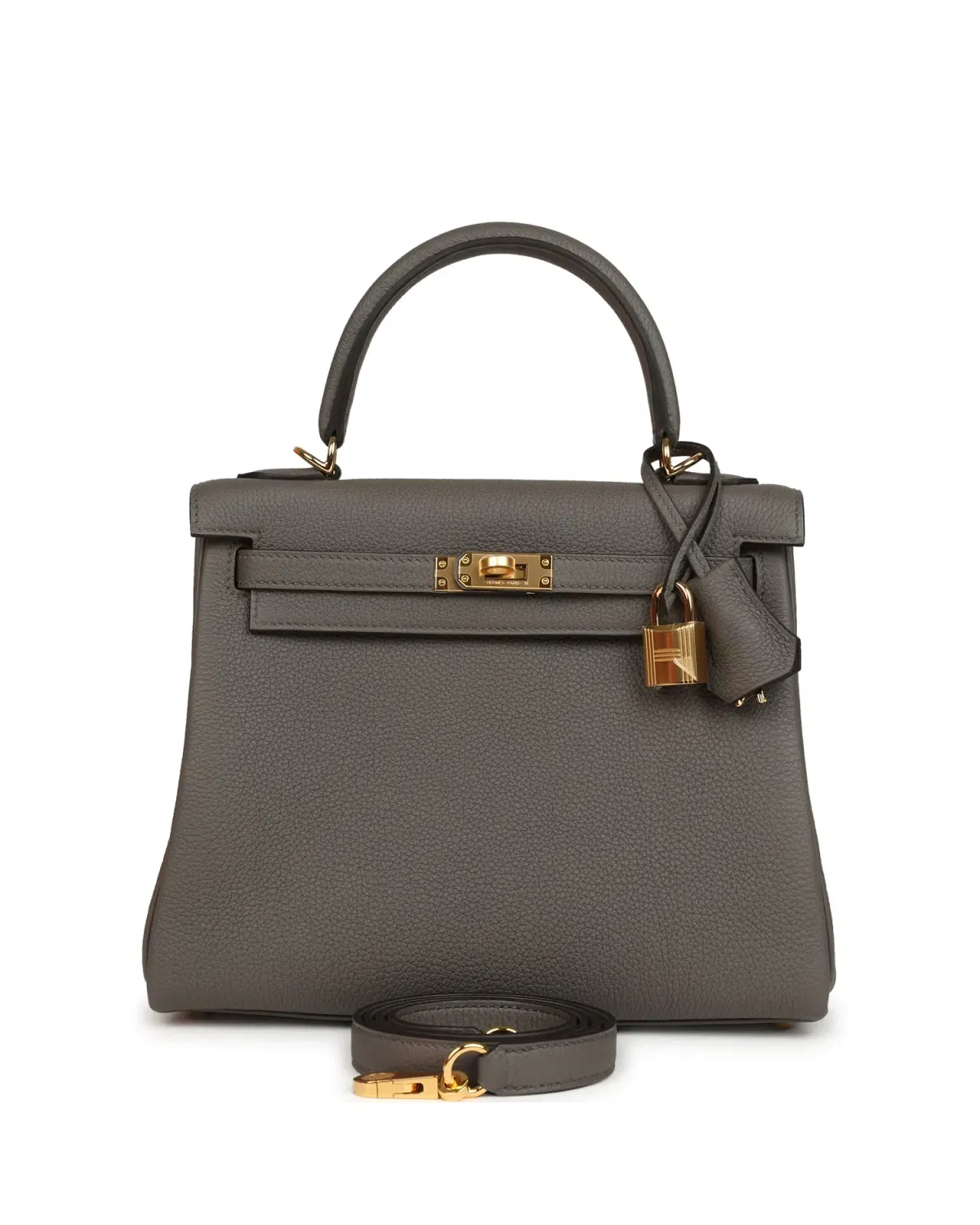 Hermès Kelly Retourne 25, Étain