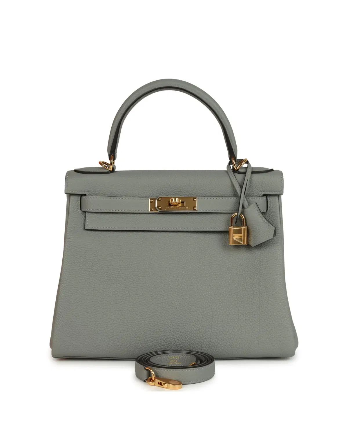 Hermès Kelly Retourne 28, Gris Mouette