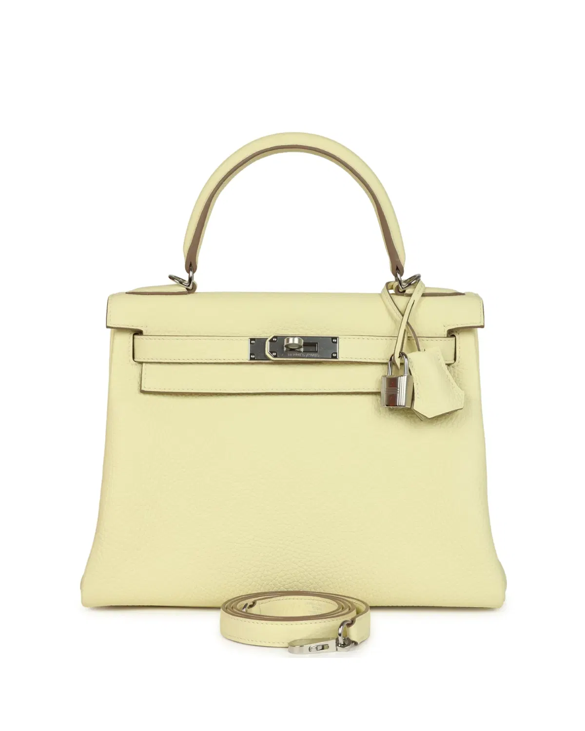 Hermès Kelly Retourne 28, Jaune Milton
