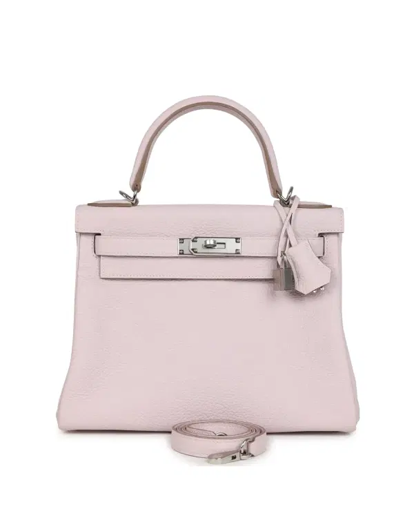 Hermès Kelly Retourne 28, Mauve Pâle