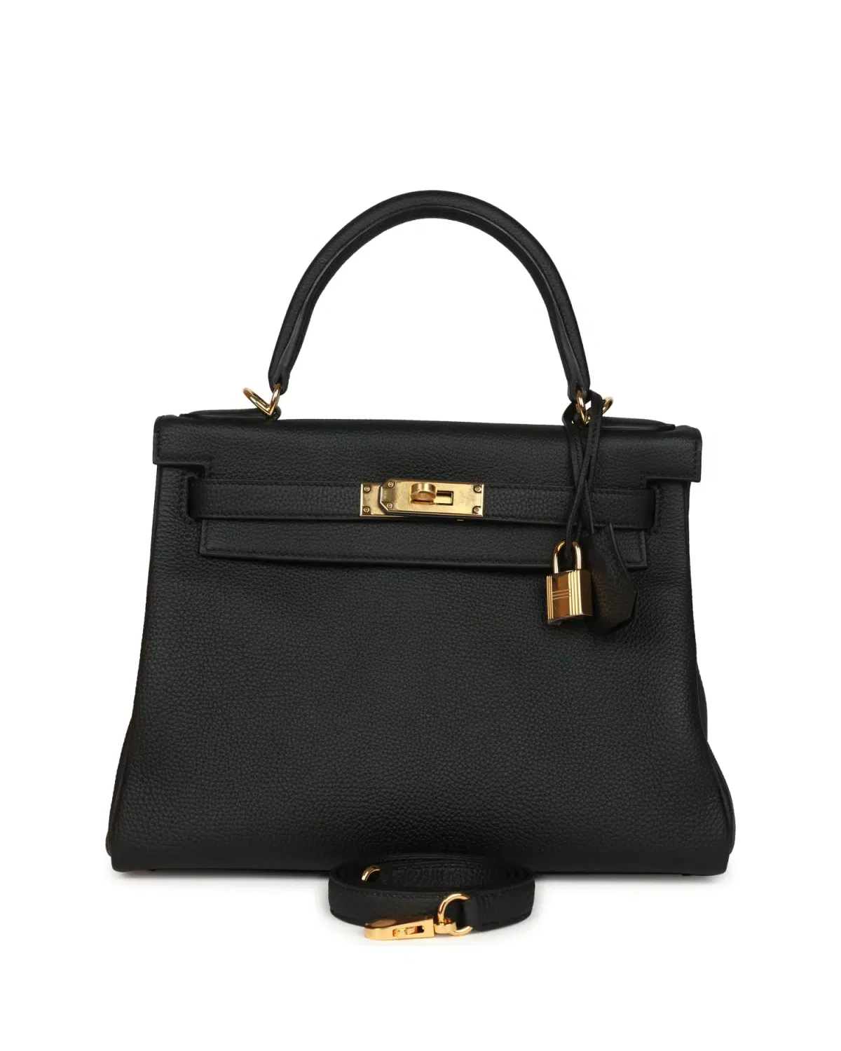 Hermès Kelly Retourne 28, Noir