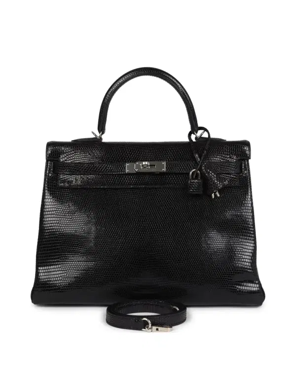 Hermès Kelly Retourne 35, Noir