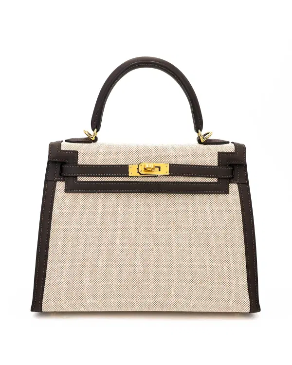 Hermès Kelly Sellier 25, Bai Brun