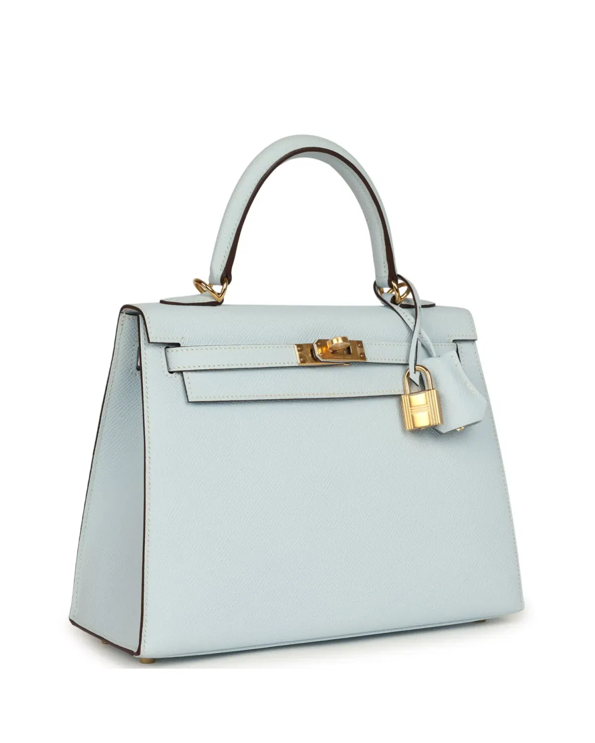 Hermès Kelly Sellier 25, Bleu Brume