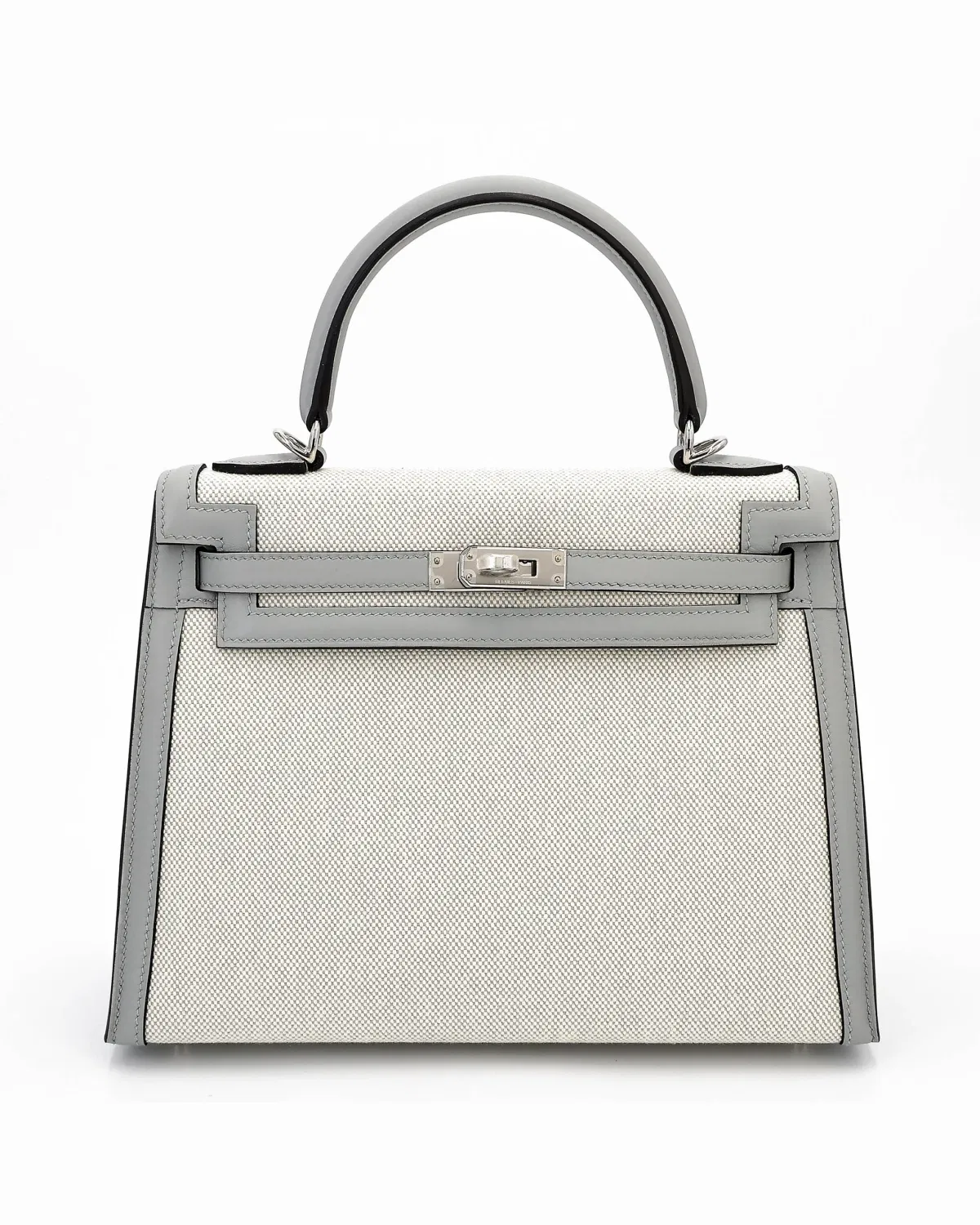 Hermès Kelly Sellier 25, Bleu Glacier