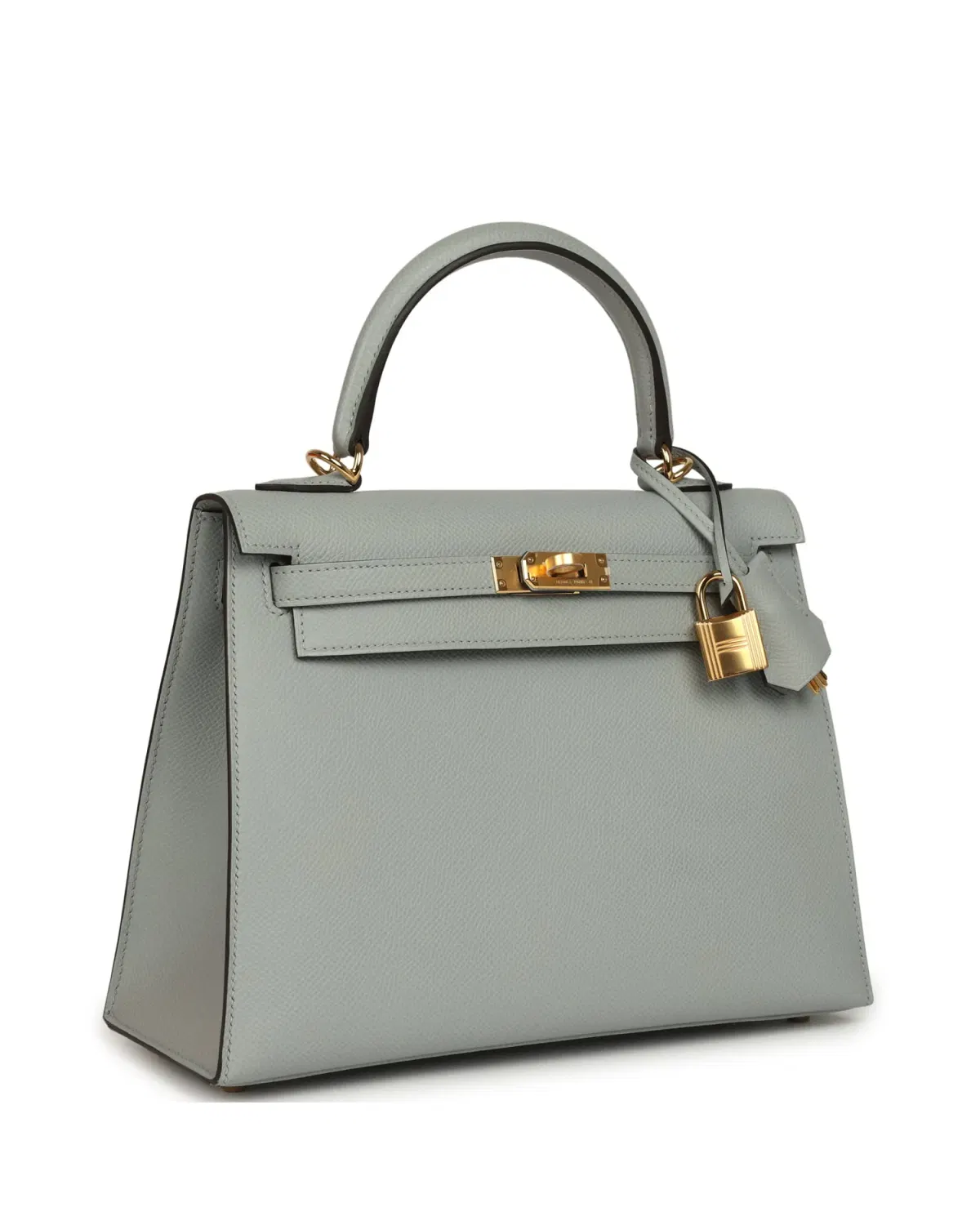 Hermès Kelly Sellier 25, Bleu Glacier