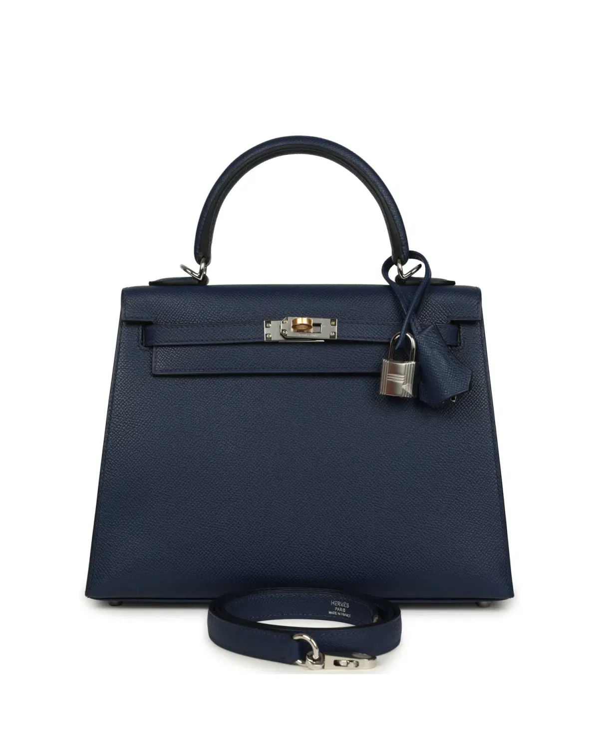 Hermès Kelly Sellier 25, Bleu Navy