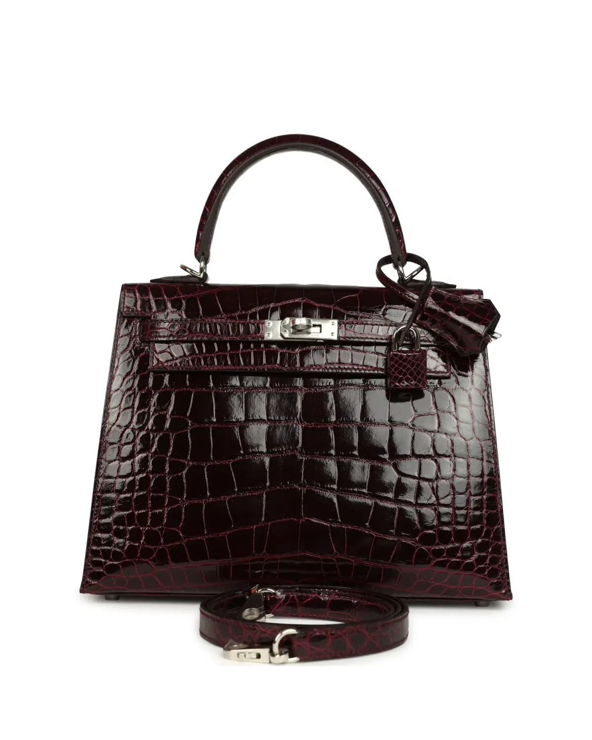 Hermès Kelly Sellier 25, Bordeaux