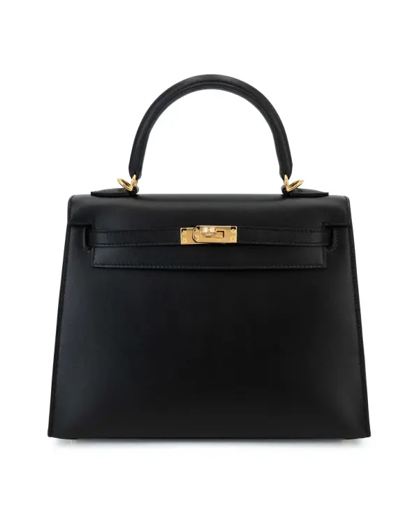 Hermès Kelly Sellier 25, Noir
