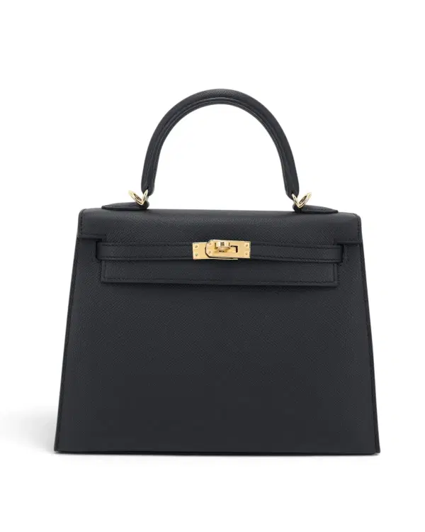 Hermès Kelly Sellier 25, Noir