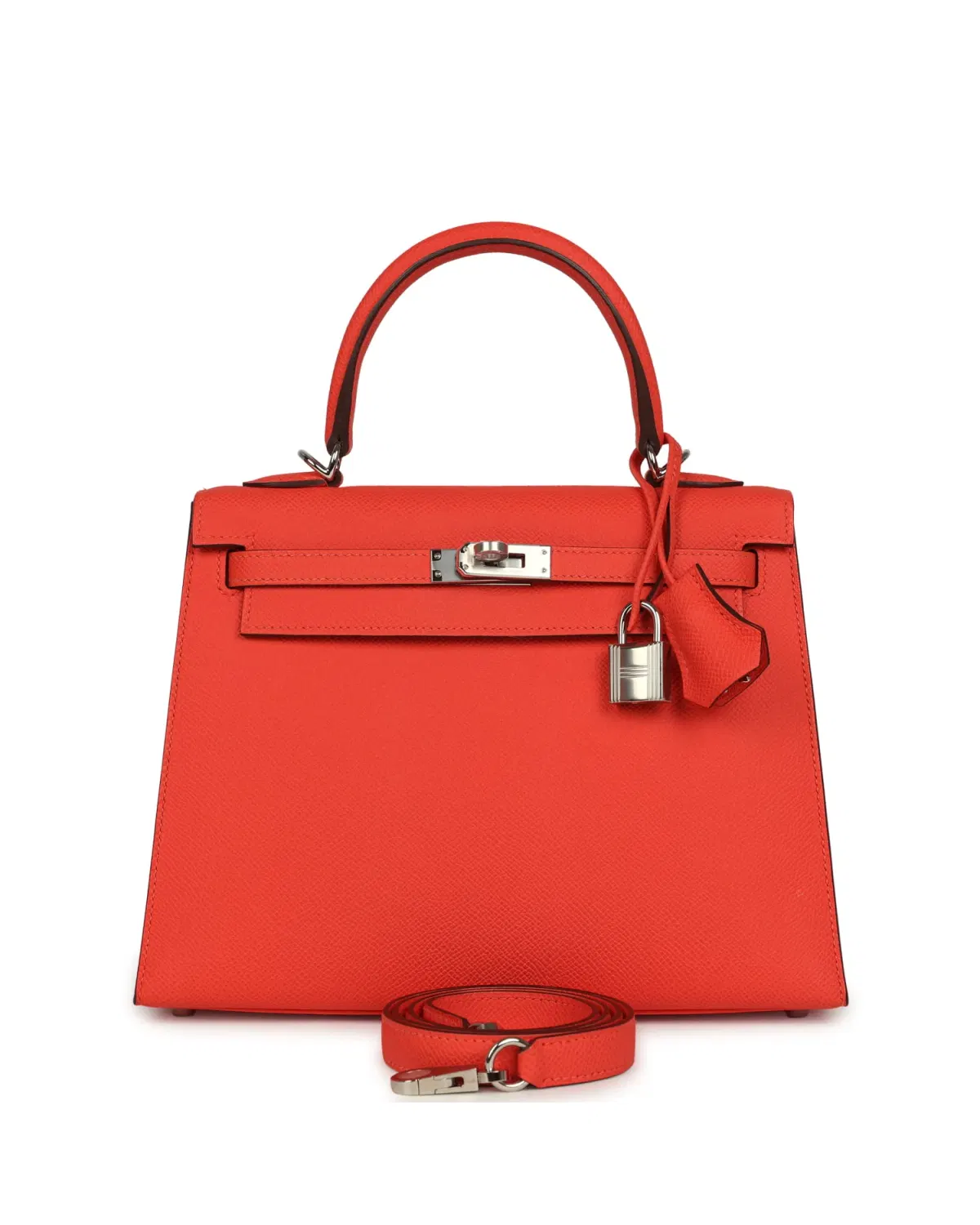 Hermès Kelly Sellier 25, Rose Texas