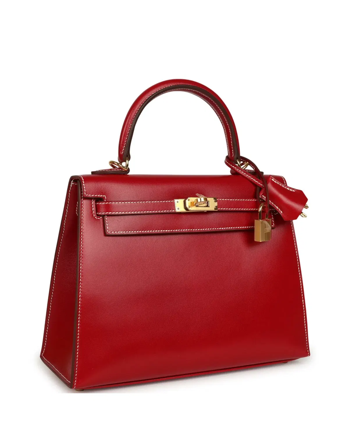 Hermès Kelly Sellier 25, Rouge Piment