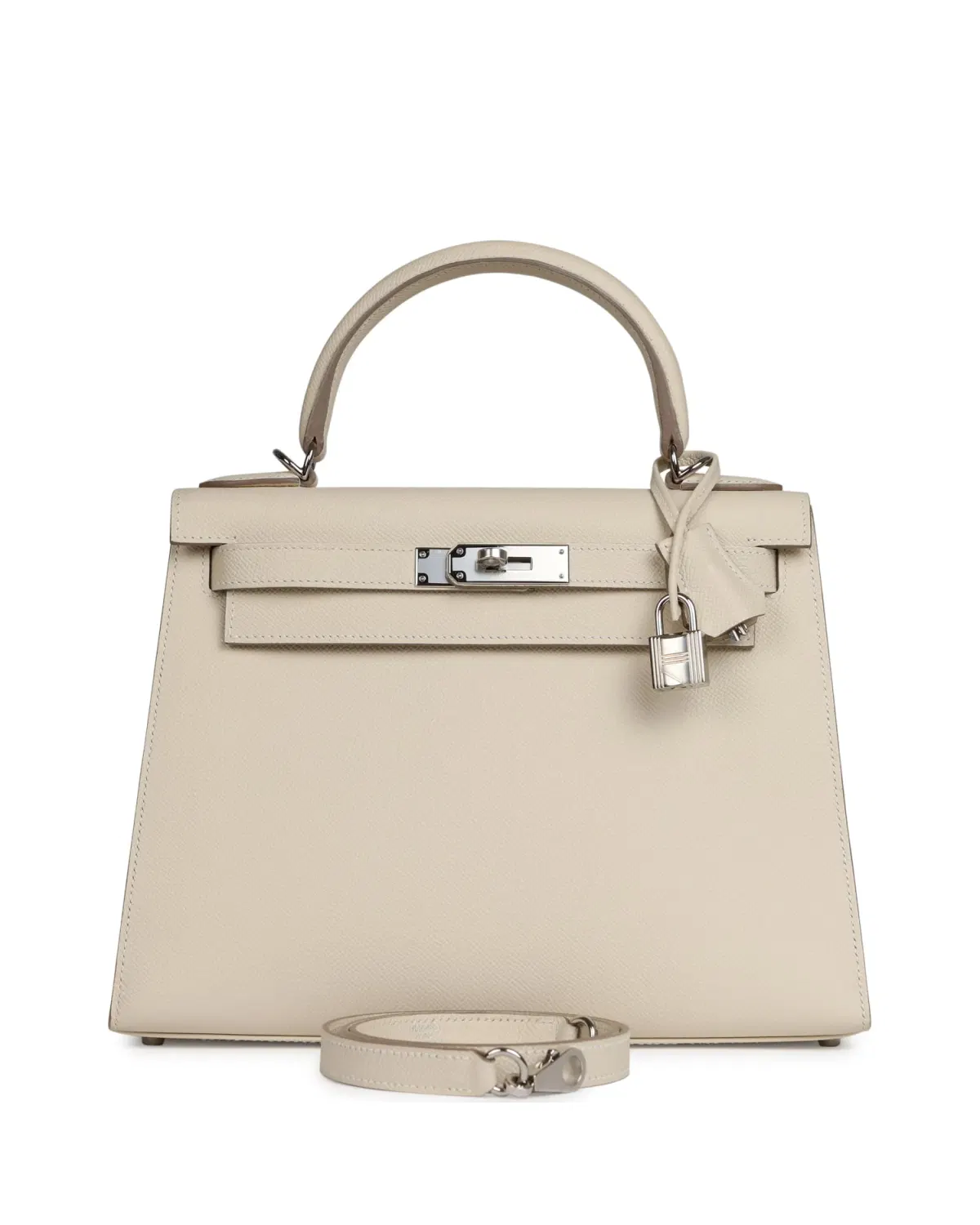 Hermès Kelly Sellier 28, Craie
