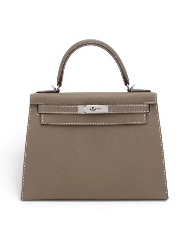 Hermès Kelly Sellier 28, Étoupe
