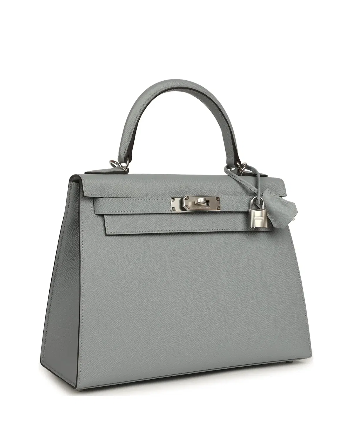 Hermès Kelly Sellier 28, Gris Pantin