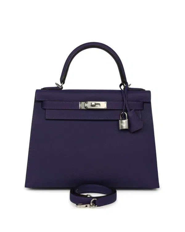 Hermès Kelly Sellier 28, Purple