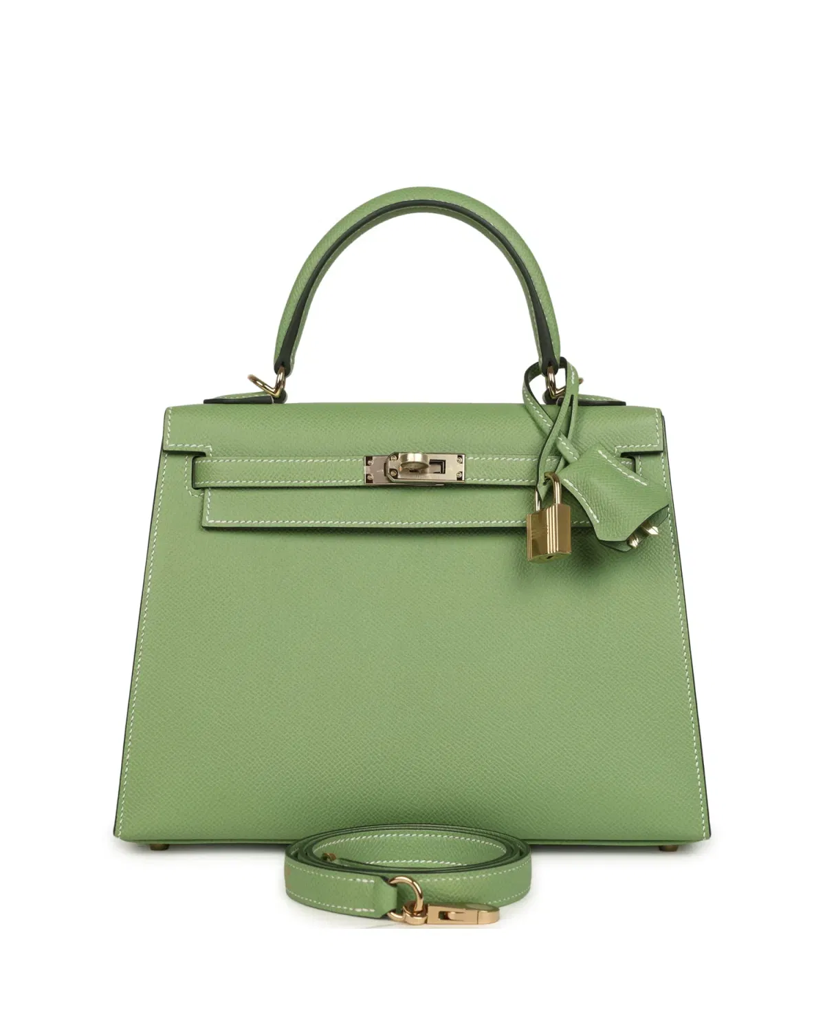 Hermès Kelly Sellier HSS 25, Vert Criquet
