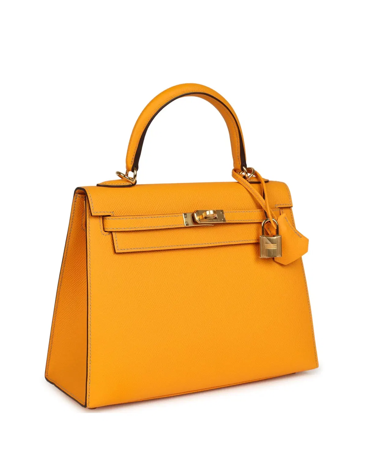 Hermès Kelly Sellier HSS Verso 25, Jaune d'Or