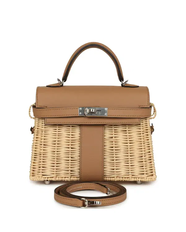 Hermès Mini Kelly Picnic 20, Chai