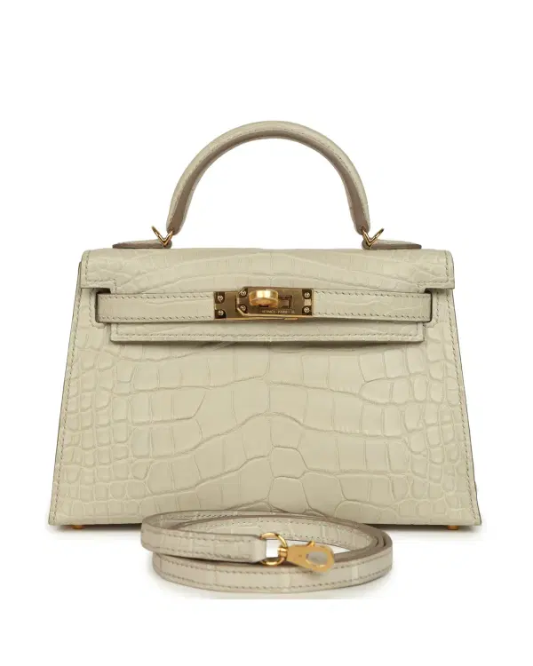 Hermès Mini Kelly Sellier 20, Béton